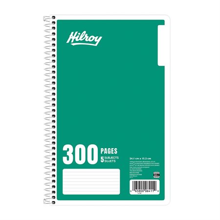 CAHIER SPIRALE 9 5X6 VT