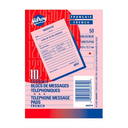 BLOC MESSAGES 3 5X5 RS