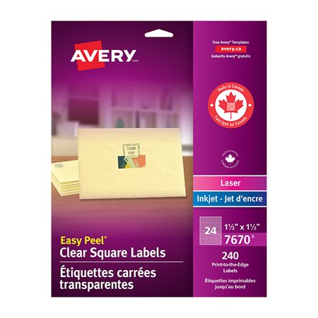 CLR SQUARE LABELS