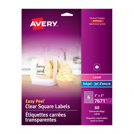 CLR SQUARE LABELS