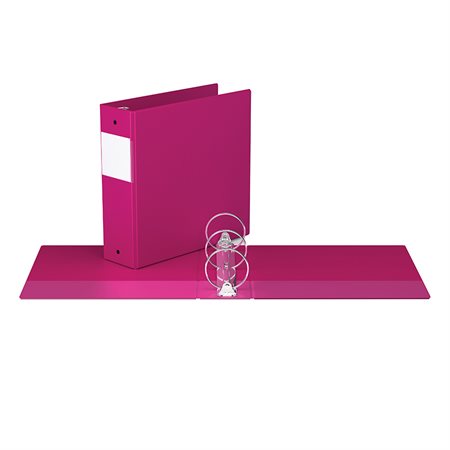 ESSENTIAL BINDER 3" ROUND PINK