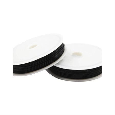 CORD BEADING STRETCH BLK 10M