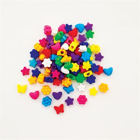BEADS ASS SHAPES 24PCS