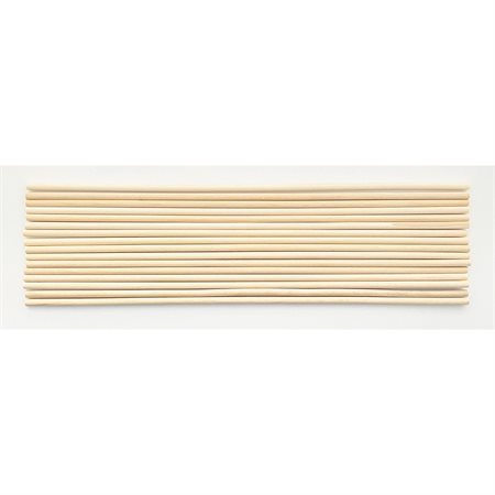 WOOD DOWELS 12"X5MM 16PCS