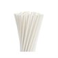 BIO STRAWS WHT 100PCS
