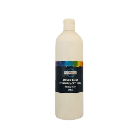ACRYLIC PAINT WHT 473ML