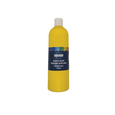 ACRYLIC PAINT YELLOW 473ML
