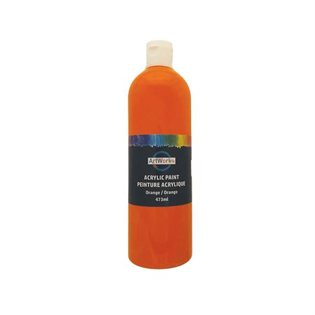 ACRYLIC PAINT ORANGE 473ML