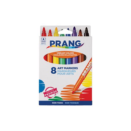 MARQUEURS PRANG 8CLR