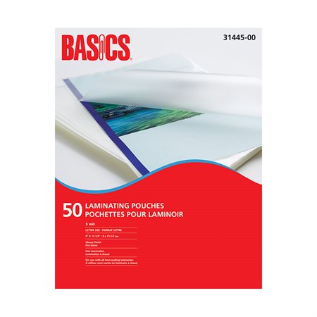 LAMINATING POUCH LTR3MIL