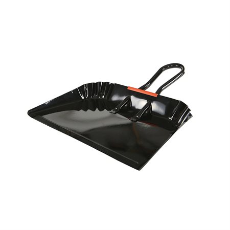DUSTPAN 16IN METAL BK