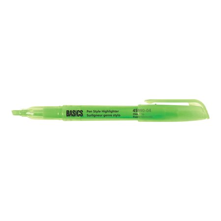 Pen Style Highlighters Green