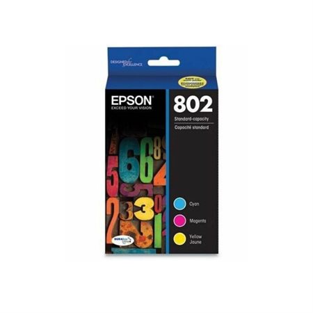 CARTOUCHE EPSON #802 PACK COUL