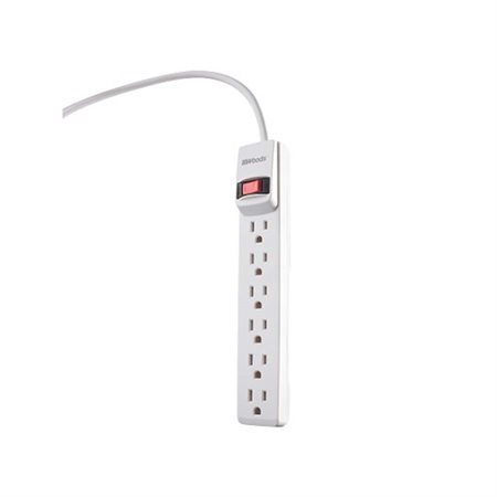 SURGE PROTECTOR-6 OUTLET HOME / 