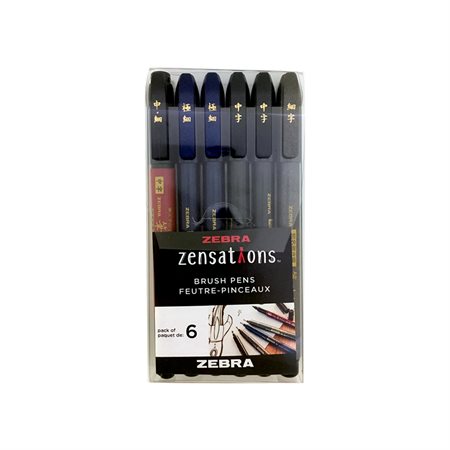 Zensations Brush Pens Black