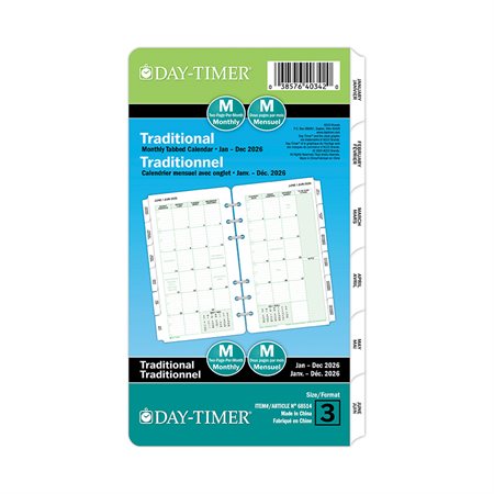 Daily Organizer Refills