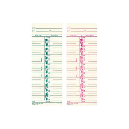 FICHES TEMPS BI-WEEKLY 3.5X9