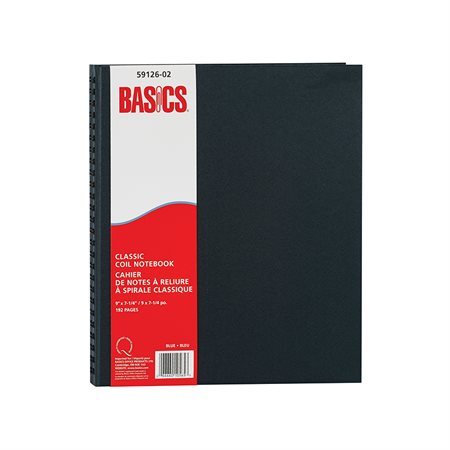 Carnet à anneaux doubles classique