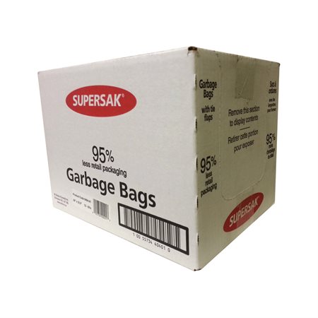 BAG GARB SUPERSAK 26X32.5 BK