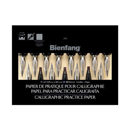 PAPIER CALLIGRAPHIE PAD 9X12