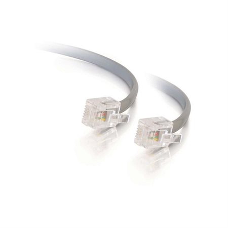 TELEPHONE CORD 14 SILV