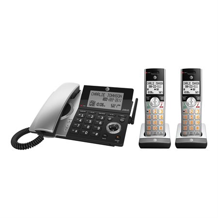 AT&T Corded / Cordless Answering System with Dual Caller ID / Call Waiting