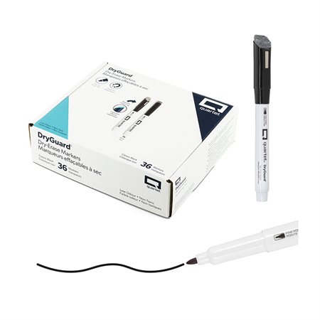 MARKER DRY ERASE FINE BK