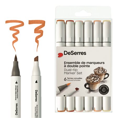 Ensemble de marqueurs à l'alcool