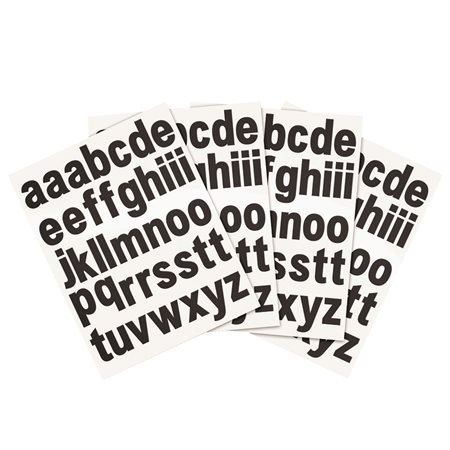 Pre-Cut Lowercase Letters