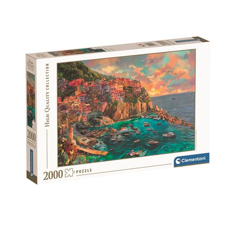 Painted Manarola Puzzle