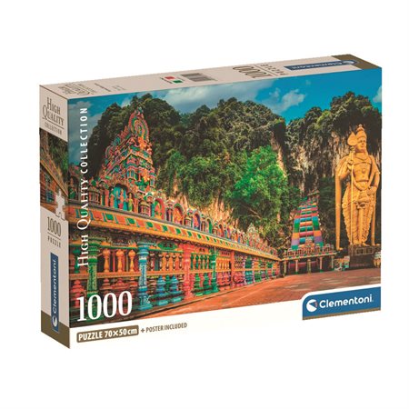 Painted Batu Caves Puzzle
