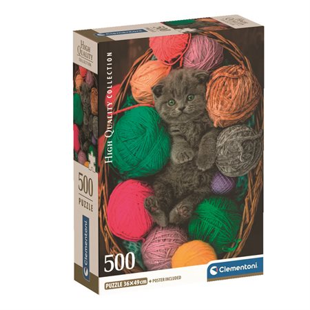 Fluffy Kitten Puzzle