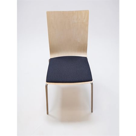 CHAISE CREMA 4 PATTES COQUILLE