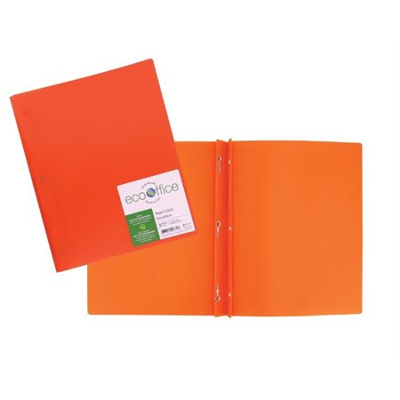 3 HOLE ECO REPORT COVER ORANGE