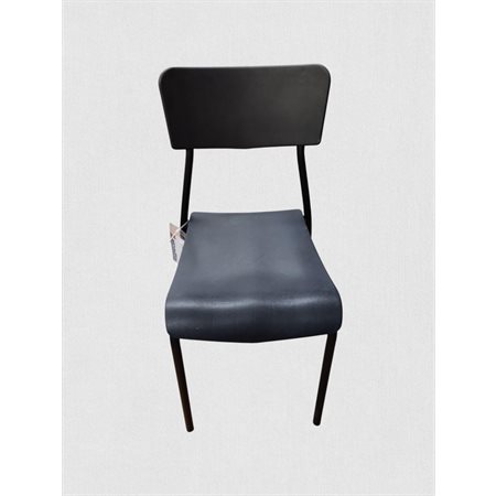 Chaise empilable Talia™ noir