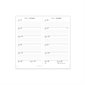 BIWEEK PLANNER TOSCANA GREY