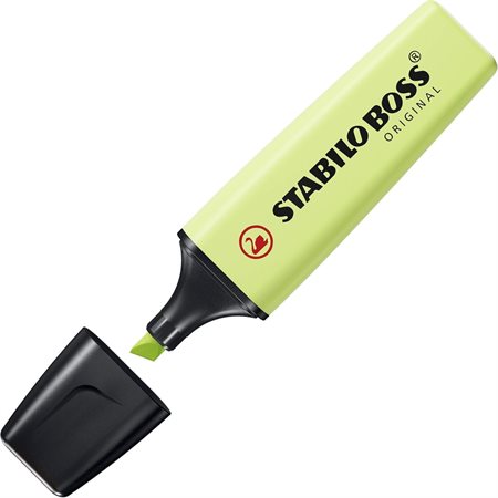 Stabilo Boss pastel highlighter - lime green