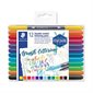 Ensemble de marqueurs double pointe - arts & lettrage