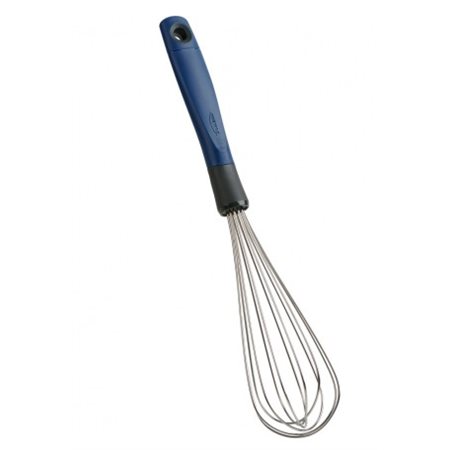 FOUET EN INOX BLEU / GRIS