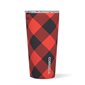 Isothermal tumbler "Red plaid"
