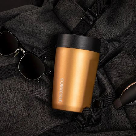 Isothermal commuter cup "Ceramic Gold"