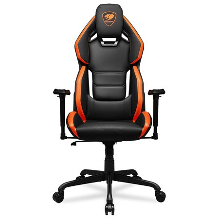 COUGAR HOTROD BLACK ORANGE CHAIR