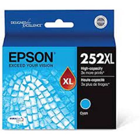 CARTOUCHE EPSON JET D'ENCRE T252XL CYAN