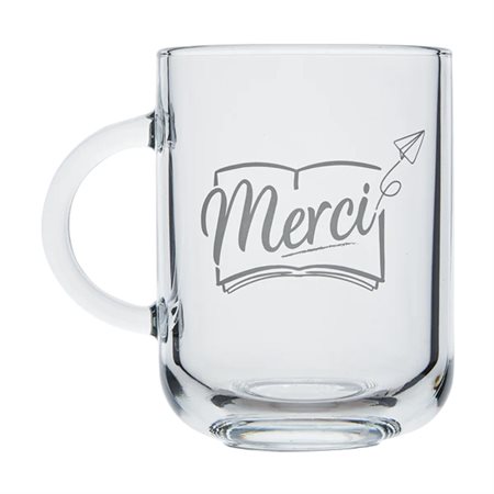 Teacher's glass mug