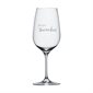 Wine glass "Souper de sacoches"