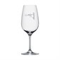 Wine glass "La vie au chalet"