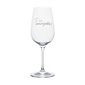 Wine glass "Tu es... incroyable"