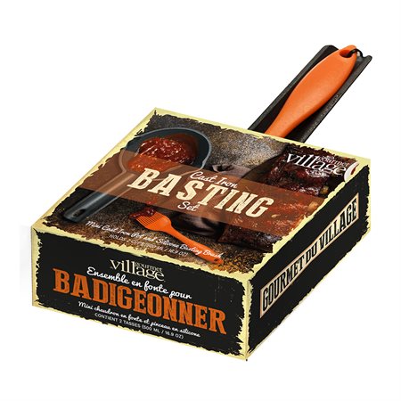 CAST IRON BASTING SET