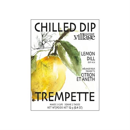 BOITE RECETTE TREMPETTE CITRON ANETH