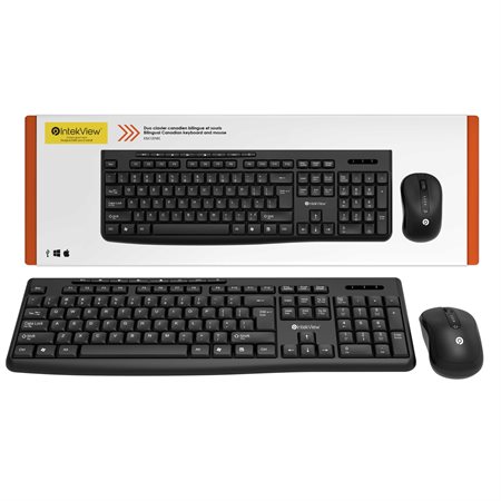 DUO CLAVIER ET SOURIS CANADIEN BILINGUE